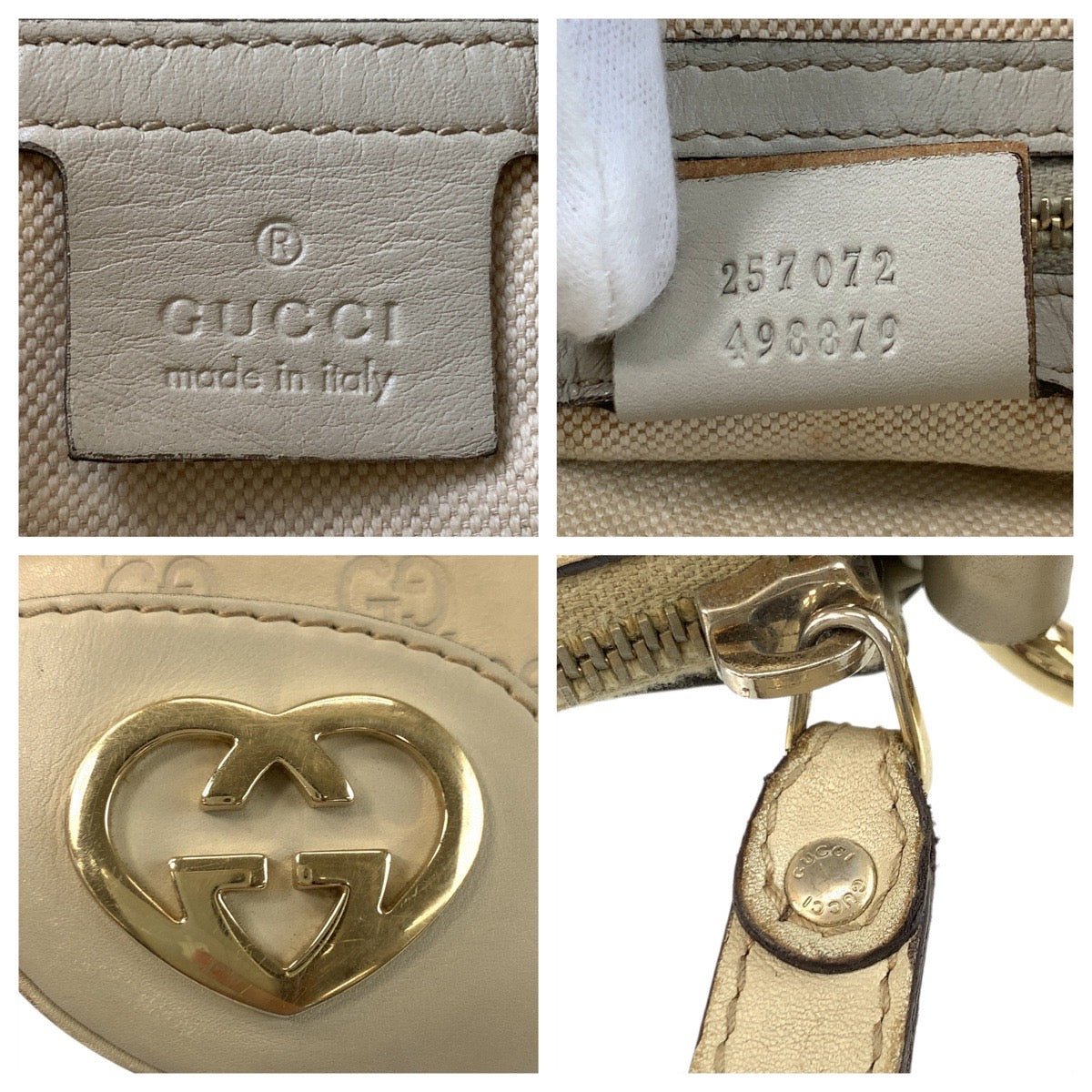 Gucci Guccissima Lovely Leather Shoulder Bag