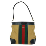Gucci Sherry Line Canvas Shoulder Bag