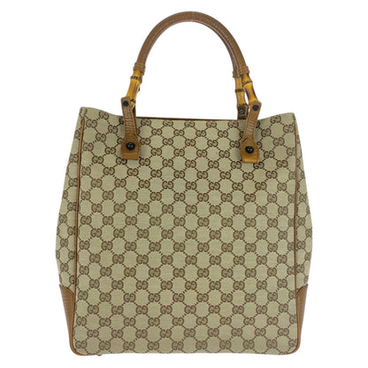 Gucci Bamboo GG Canvas 2way Bag