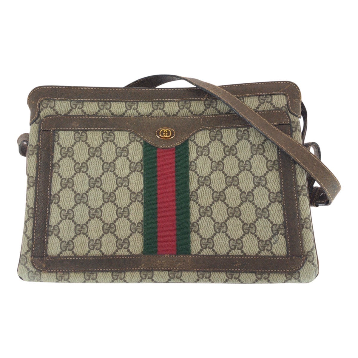 Gucci GG Supreme Canvas Shoulder Bag