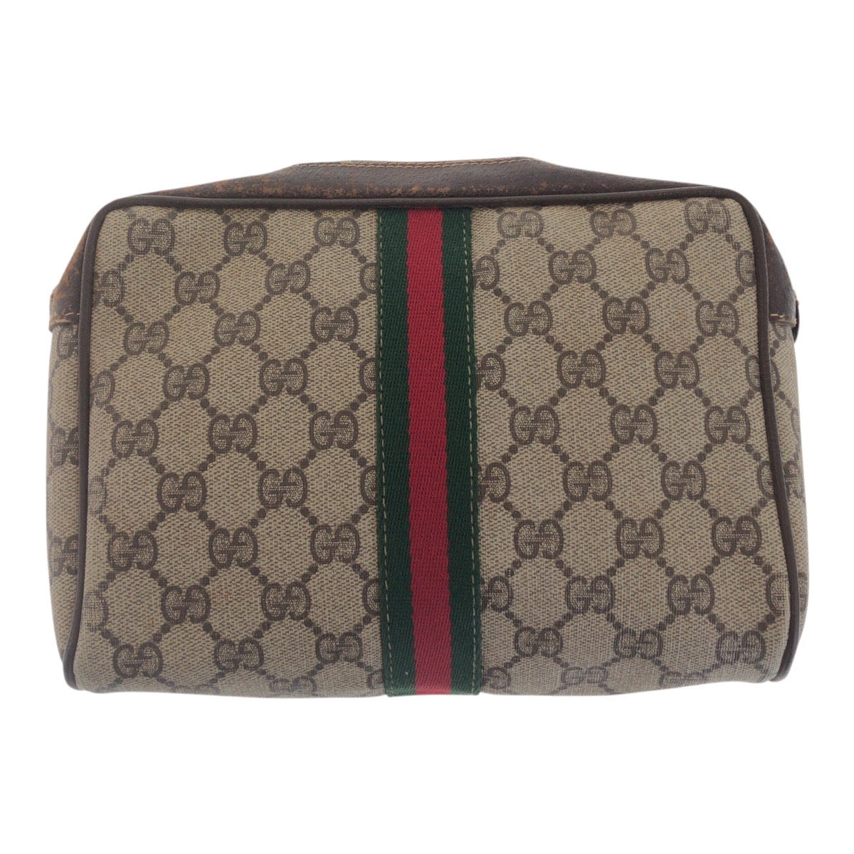 Gucci GG Supreme Canvas Clutch Bag