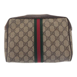 Gucci GG Supreme Canvas Clutch Bag