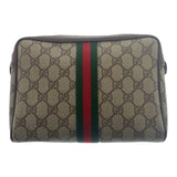 Gucci GG Supreme Canvas Clutch Bag