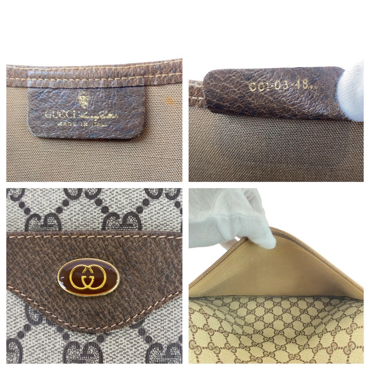 Gucci GG Supreme Canvas 2way Tote Bag