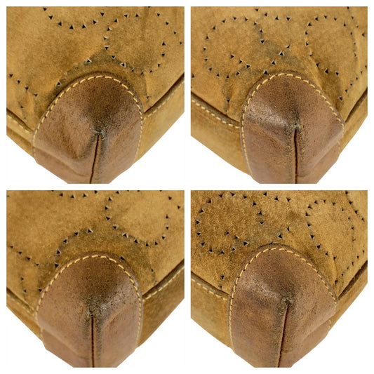 Gucci Suede Leather Clutch Bag