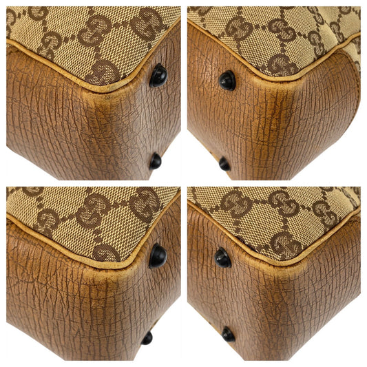 Gucci Bamboo GG Canvas 2way Bag