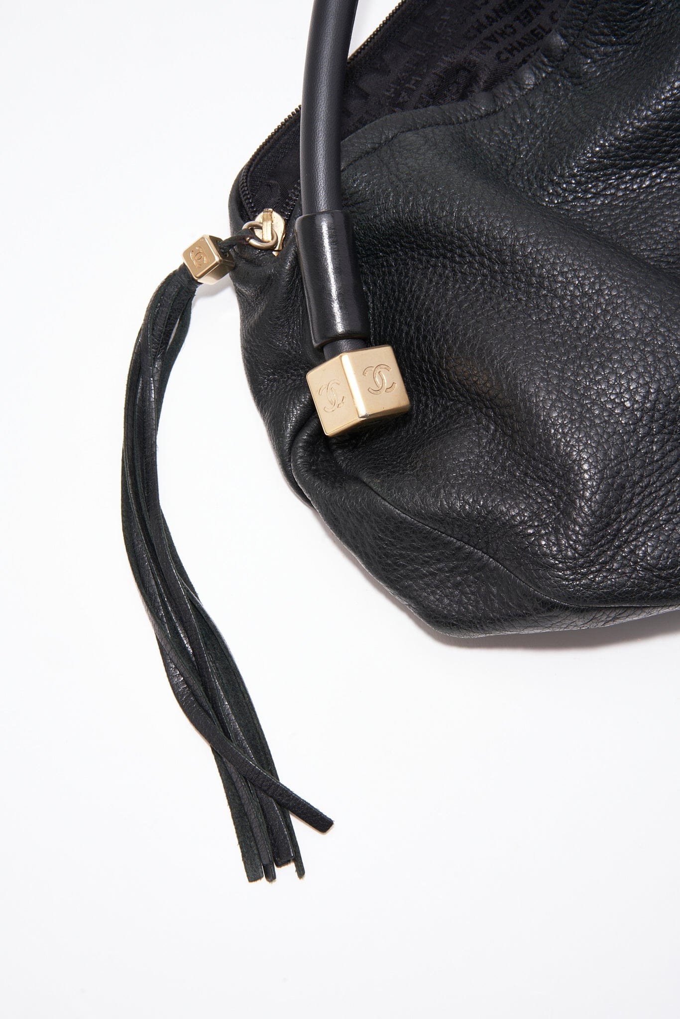 Chanel CC Dice Leather Shoulder Bag