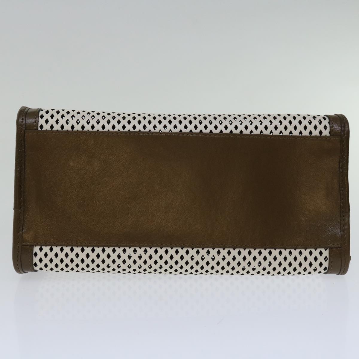 Fendi  Leather Clutch Bag
