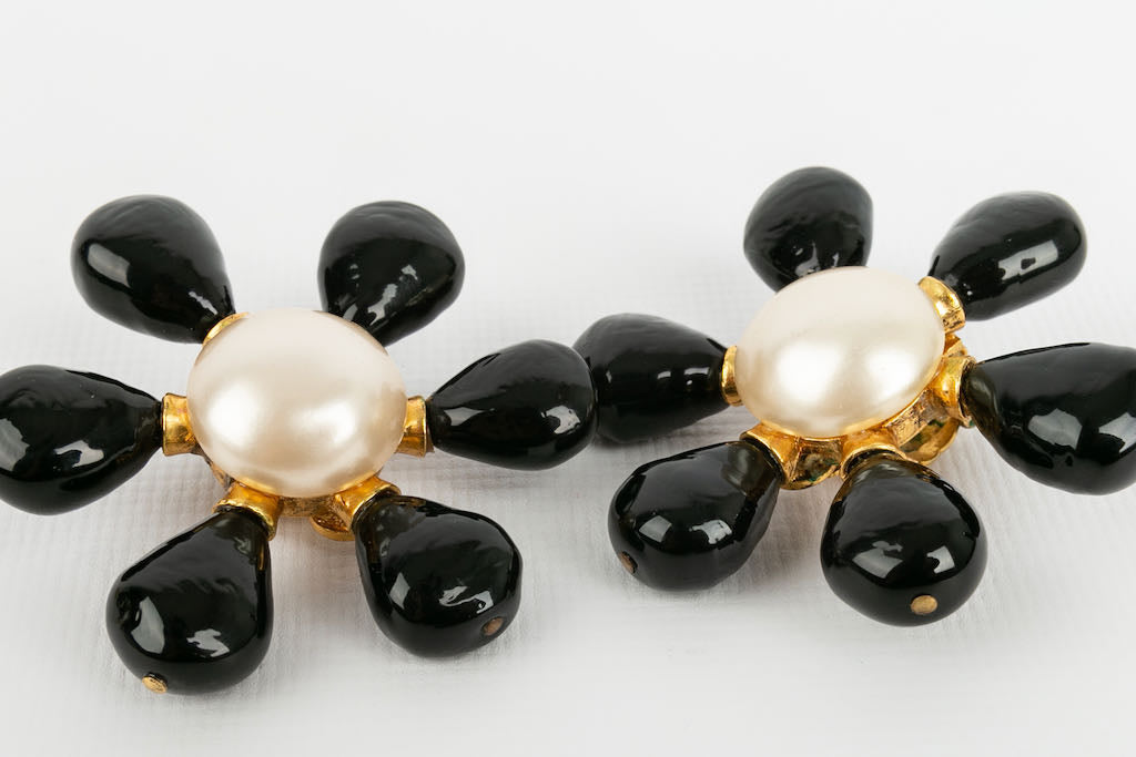 Boucles d'oreilles Chanel Automne 1992