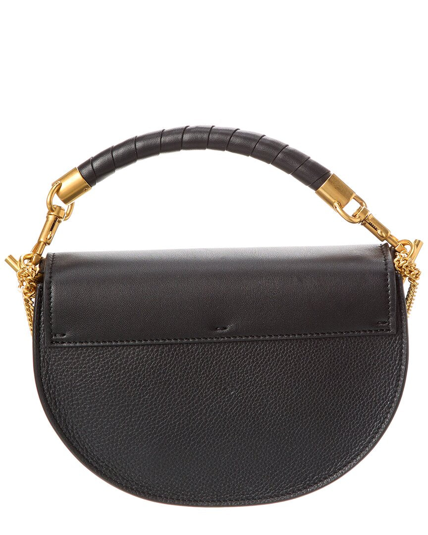 CHL - CC o? Marcie Chain Flap Leather & Suede Shoulder Bag