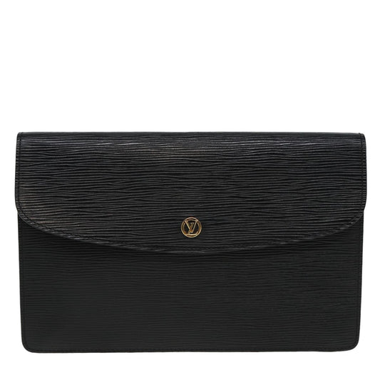 Louis Vuitton Montaigne  Leather Clutch Bag