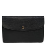 Louis Vuitton Montaigne  Leather Clutch Bag