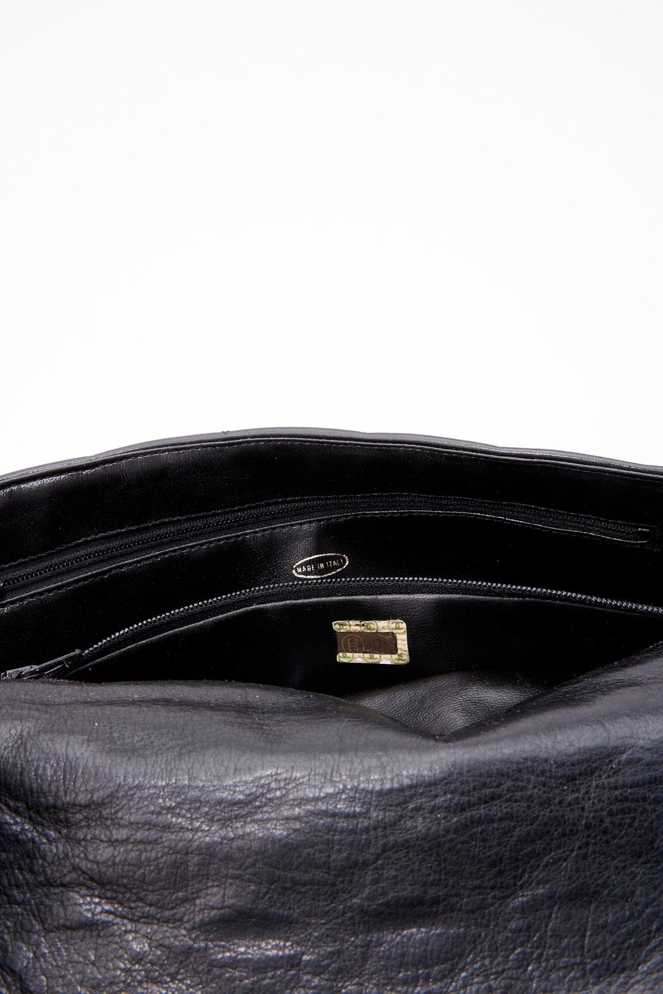 Chanel Black Single Flap Bag with Gold Hardware