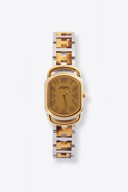 Hermès Rallye Gold Plated Watch