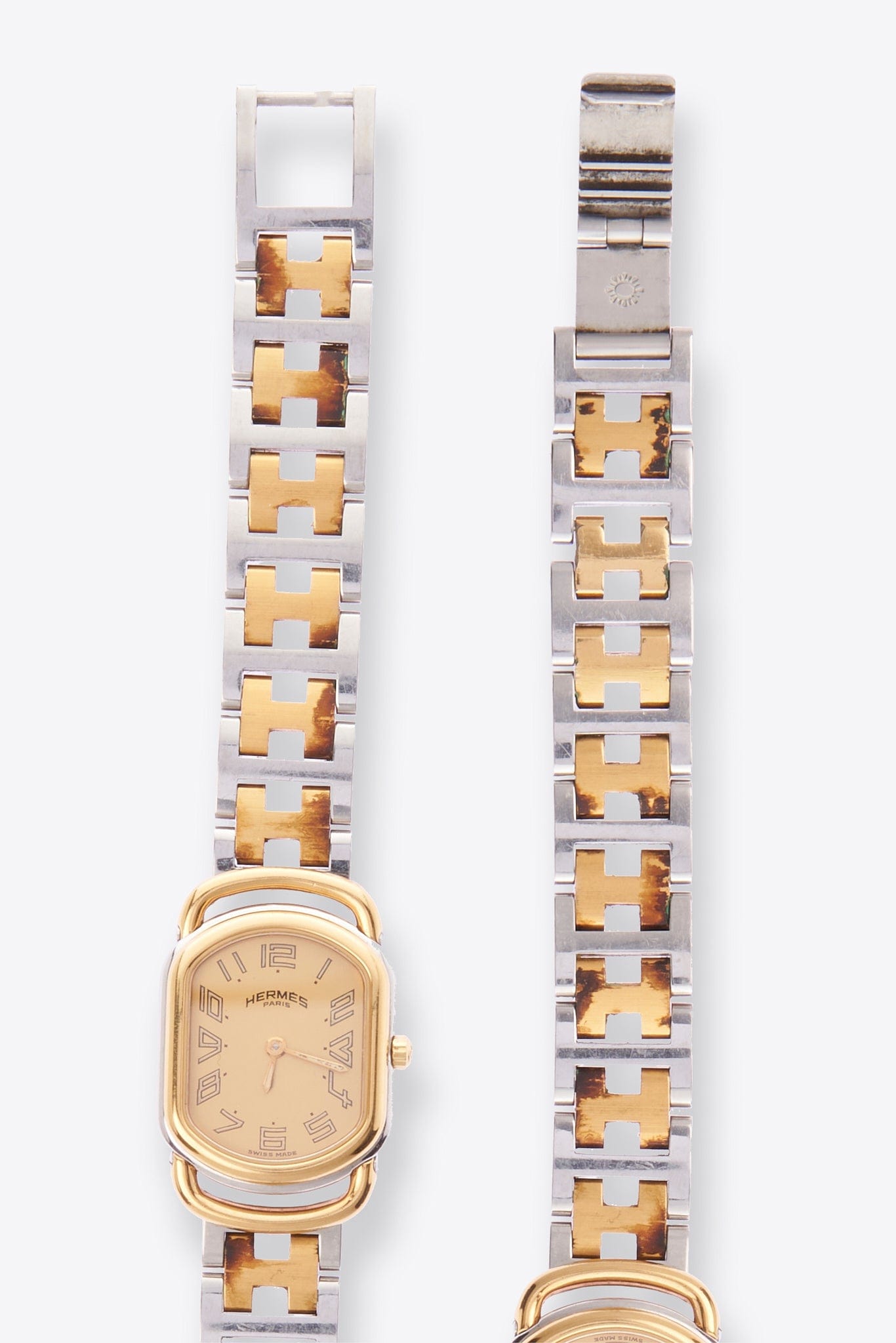 Hermès Rallye Gold Plated Watch