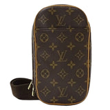 Louis Vuitton Pochette Gange  Canvas Clutch Bag