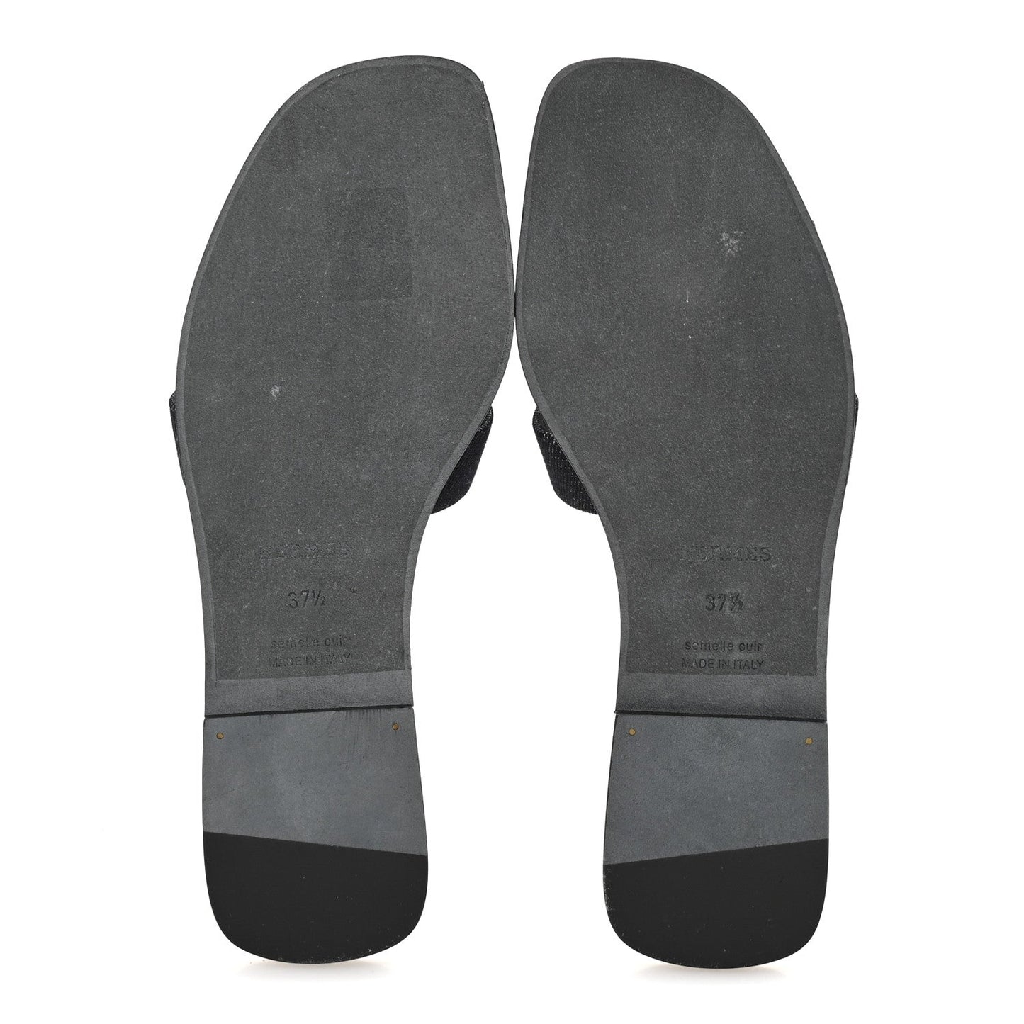 Amelia Denim Canvas Oran Sandals 37.5 Bleu Brut