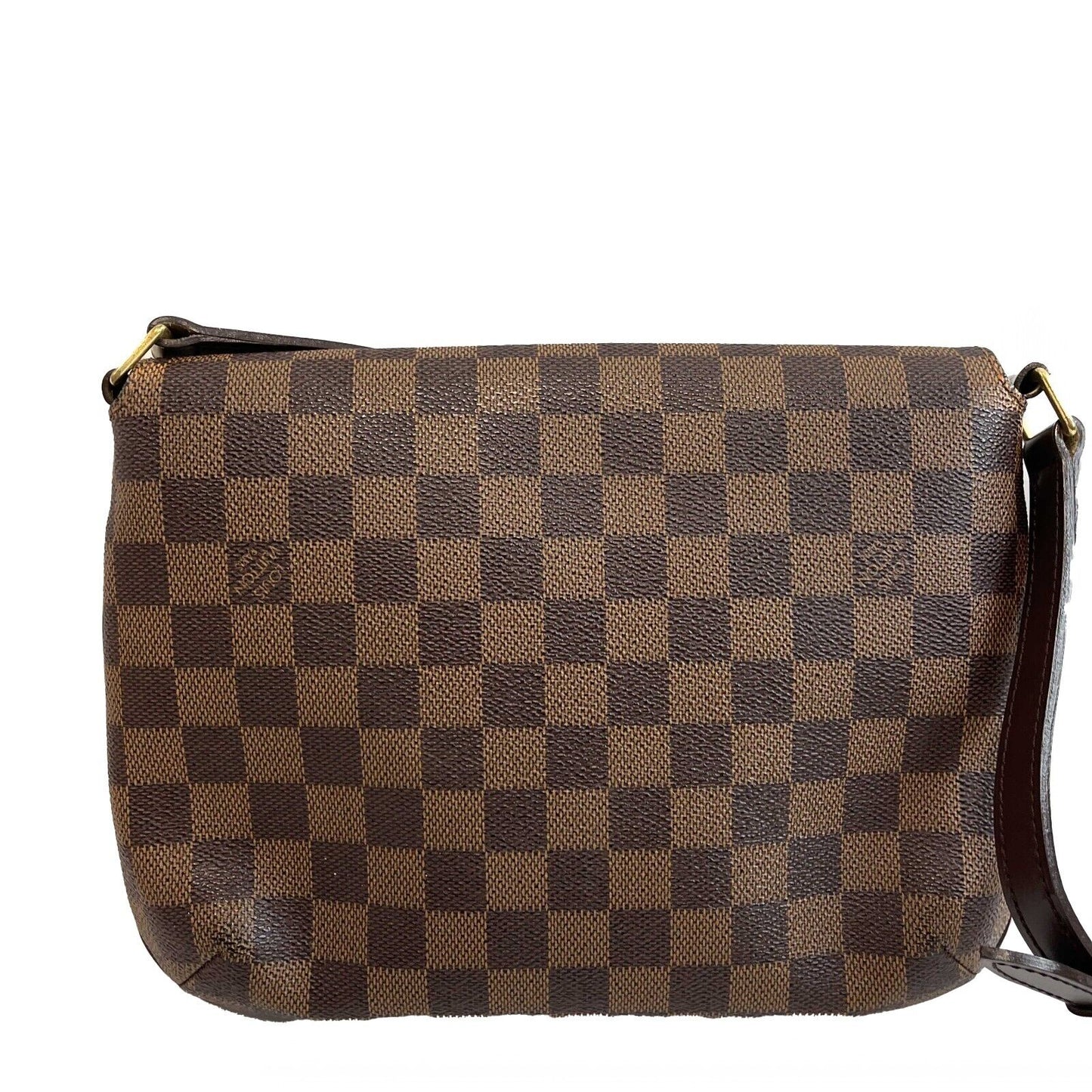 LOUIS VUITTON M tte Tango Damier Ebene Canvas Shoulder Bag