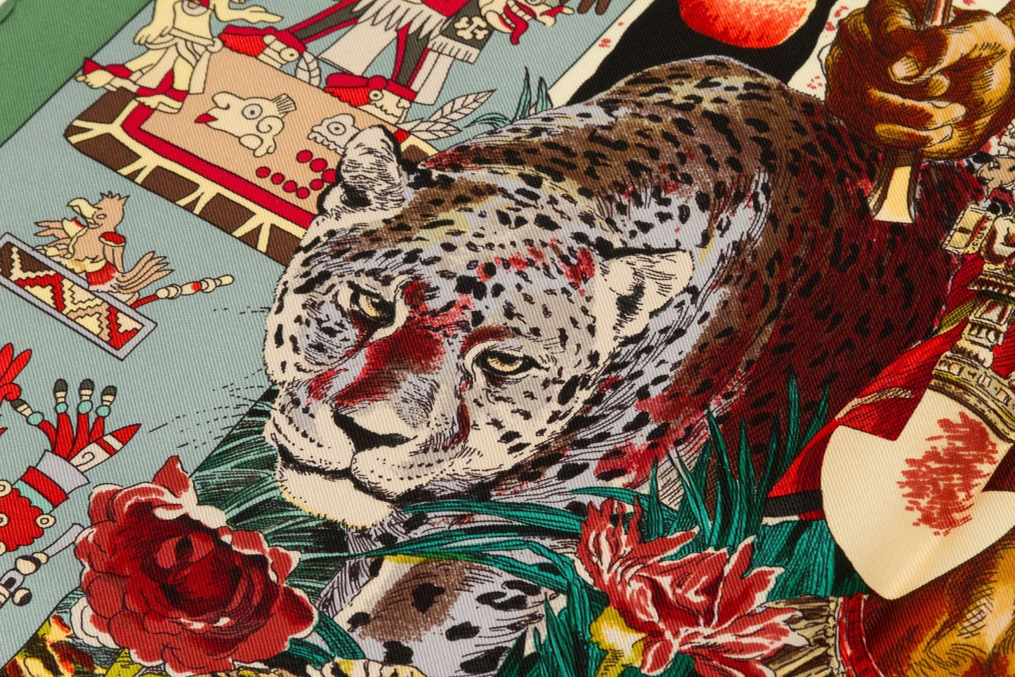 Hermes Les Ameriques Scarf by Oliver