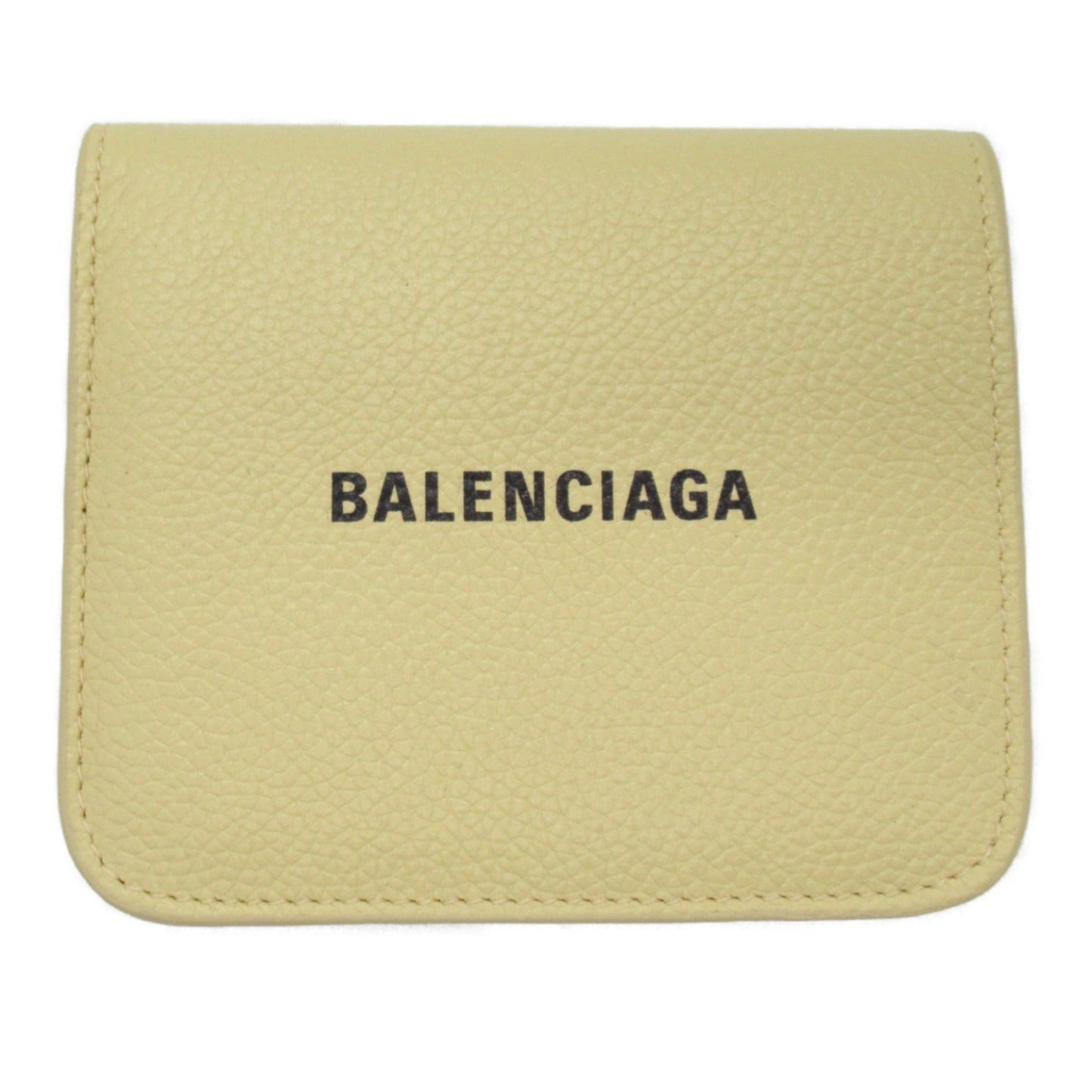 Blnciaga  Leather Middle Wallet (Bi-Fold)