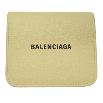Blnciaga  Leather Middle Wallet (Bi-Fold)