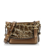 CHANEL Gabrielle Hobo Sequins Small