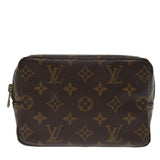 Louis Vuitton Trousse De Toilette 18  Canvas Clutch Bag