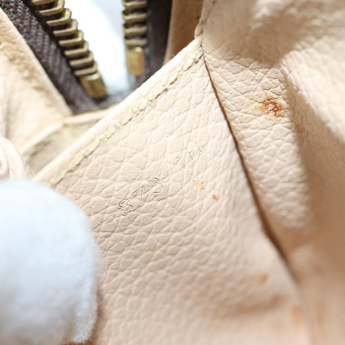 Louis Vuitton Trousse De Toilette 18  Canvas Clutch Bag