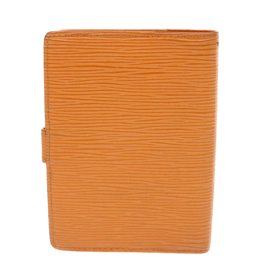 LOUIS VUITTON Epi Agenda PM Day Planner Cover Orange Mandarin R2005H Auth 52883