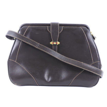 Gucci   Leather Shoulder Bag