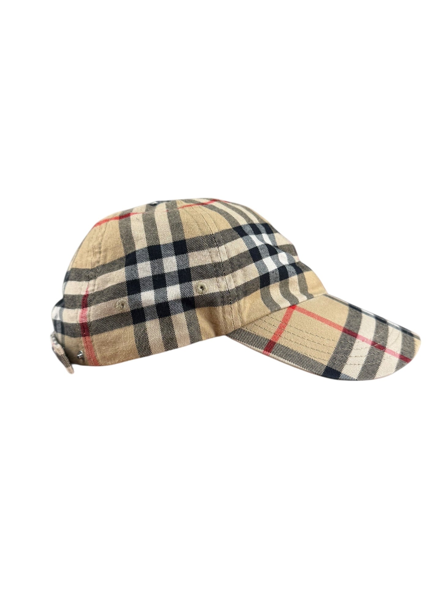 Burberry Archive Check Cotton Cap
