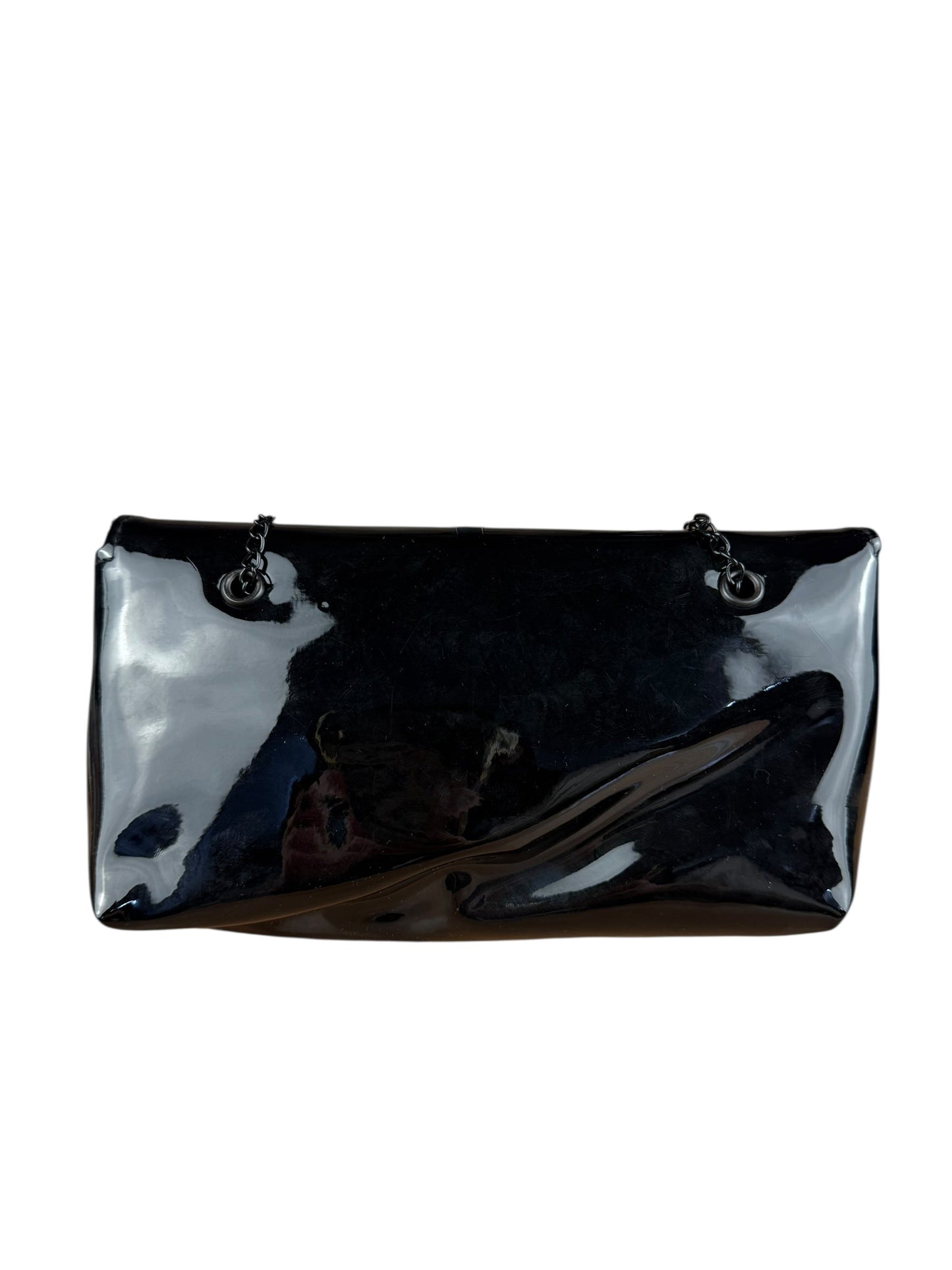 Chanel Precision Patent Chain Crossbody