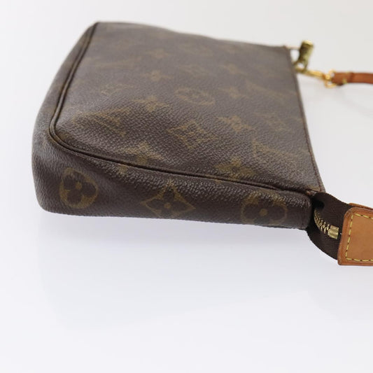 Louis Vuitton Pochette Accessoire  Canvas Clutch Bag