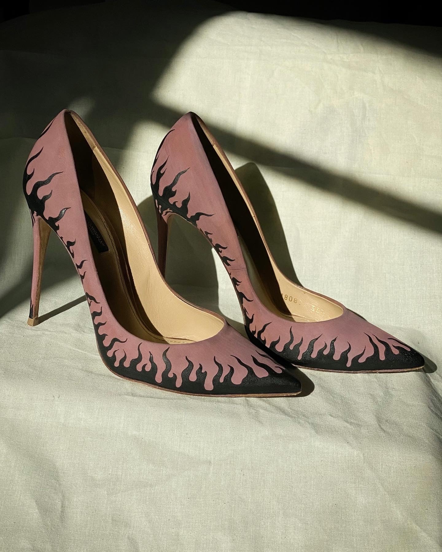 Repurposed Dolce Gabbana Suede Pump