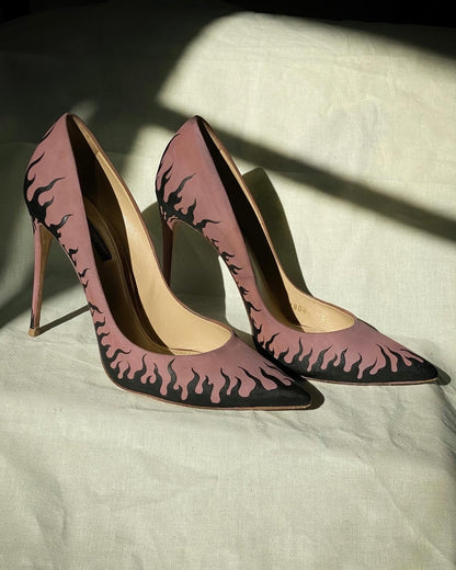 Repurposed Dolce Gabbana Suede Pump