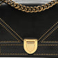 Christian Dior Lambskin Studded Medium Diorama Flap Bag Black