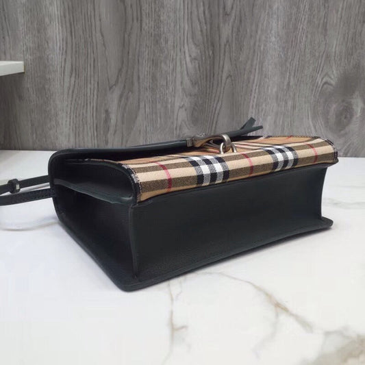 B-Berry - BB  Small Vintage Check And Crossbody Bag Grey For Women, Women’s Bags 9in/24cm