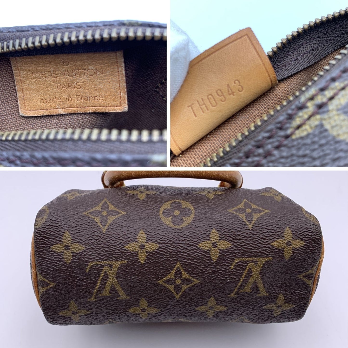 LOUIS VUITTON   Monogram Mini Hl Speedy Nano Bag M41534