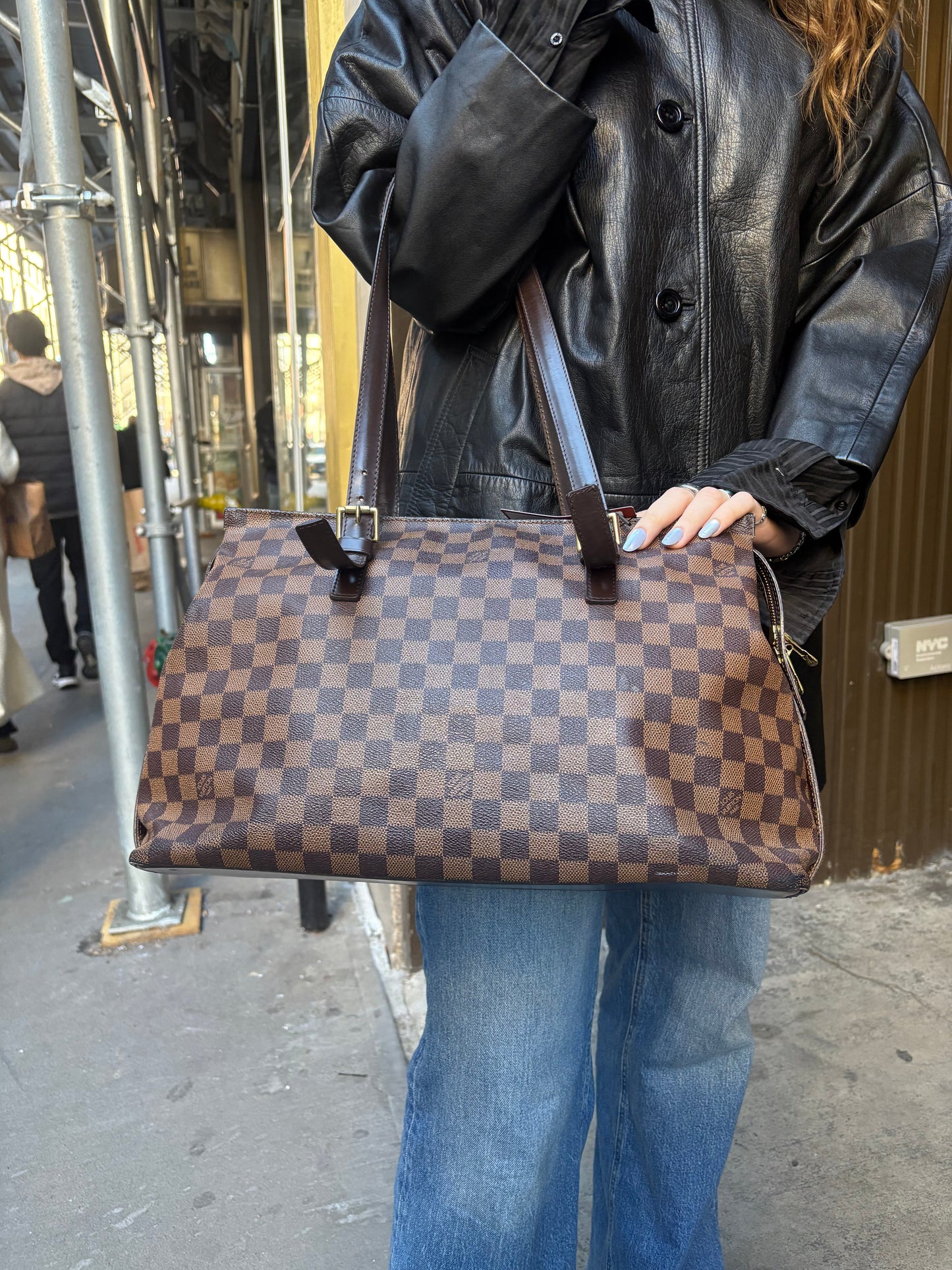 Louis Vuitton Damier Ebene Chelsea Tote