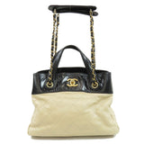 Chanel in the Mix Line Gold Hardware 2way Handbag Calf
