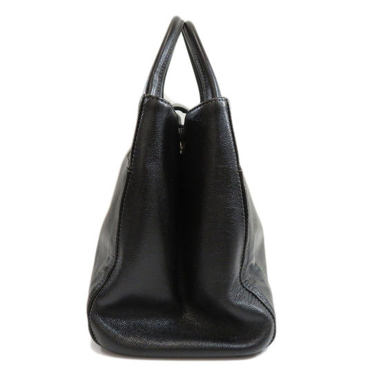 Chanel Coco Mark 2way Silver Metal Fittings Tote Bag