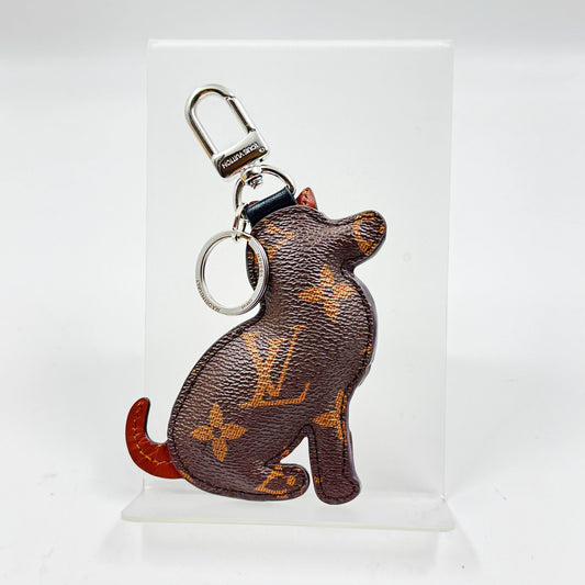 Louis Vuitton Monogram Dog Bag Charm TWS