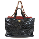 Chanel Chain 2way Coco Mark Tote Bag Calf
