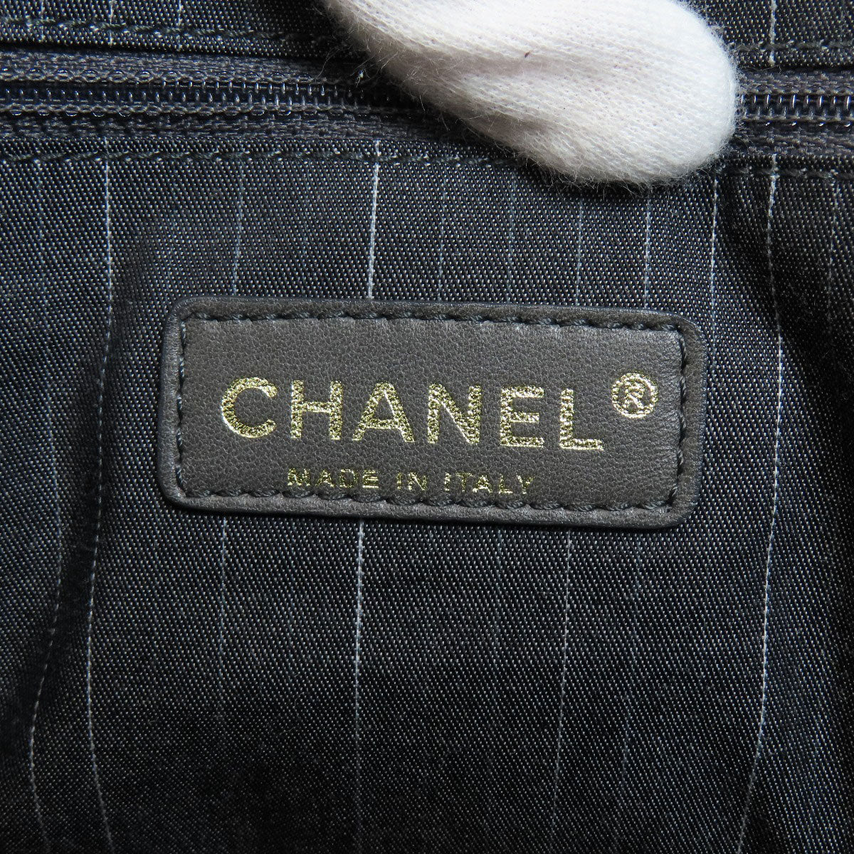 Chanel Chain 2way Coco Mark Tote Bag Calf