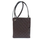 Chanel Cambon Line Coco Mark Silver Hardware Shoulder Bag Lambskin