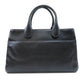 Chanel Coco Mark Silver Metal Fittings 2way Handbag