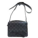 Louis Vuitton Steamer Messenger Shoulder Bag Monogram Eclipse