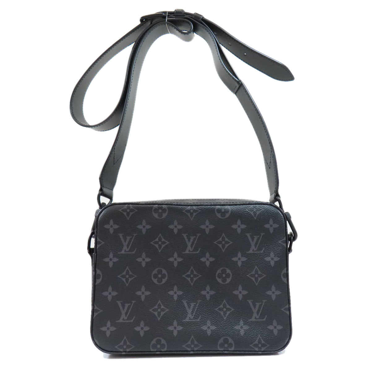 Louis Vuitton Steamer Messenger Shoulder Bag Monogram Eclipse