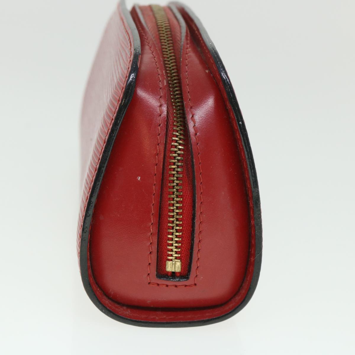 LOUIS VUITTON Epi Dauphine PM Pouch Red M48447 LV Auth 55457