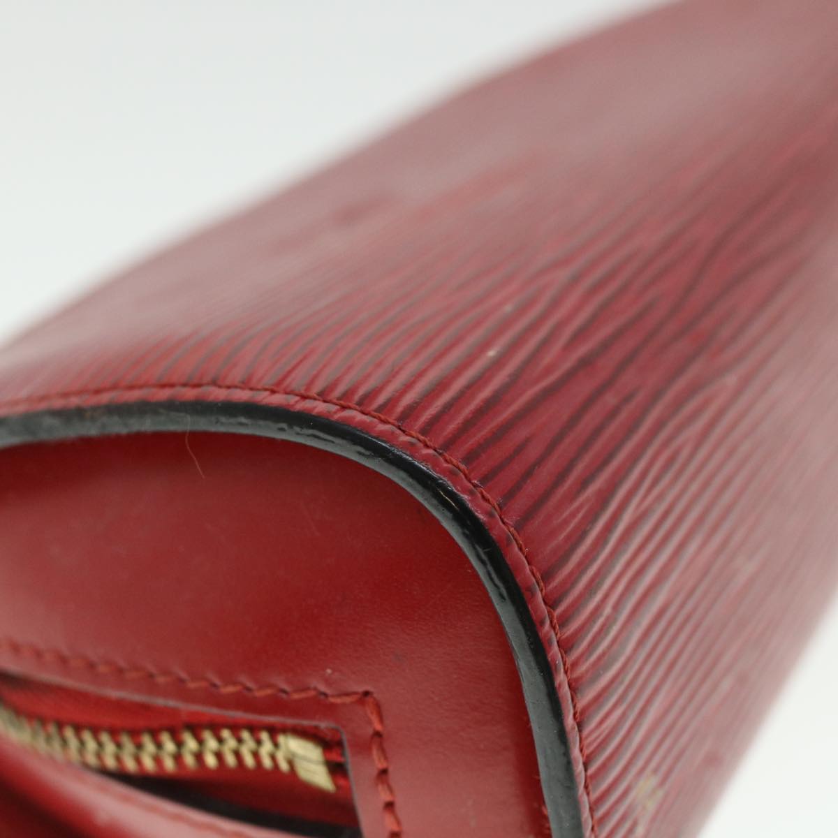 LOUIS VUITTON Epi Dauphine PM Pouch Red M48447 LV Auth 55457